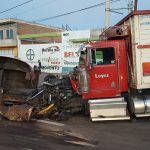 FUERTE ACCIDENTE EN EL BULEVAR