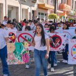 Desfile para Prevenir el Uso de Sustancias Nocivas en Calvillo