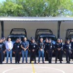 Entrega de equipamiento y uniformes a elementos de la Secretaría de Seguridad Pública y Vialidad Municipal Calvillo