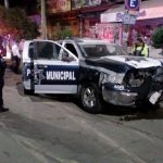 Se accidentan policías de Calvillo en Aguascalientes
