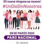 El gobierno municipal de Calvillo refrenda su firme compromiso con las mujeres calvillenses; respaldo total al Paro Nacional del 9 de marzo