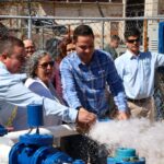 🚰✅🚧 El Gobierno de Calvillo a través del Organismo Operador de Servicios de Agua de Calvillo hizo entrega de los trabajos de rehabilitación del pozo de agua potable de la comunidad de #PaloAlto, con el cual se benefician 590 habitantes.